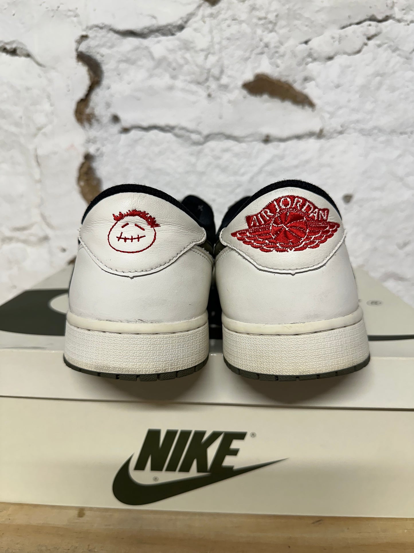 Air Jordan 1 Low Travis Scott Olive Sz 13 (14.5W)