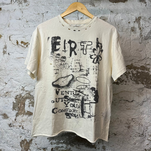 Birth Of Royal Child Blues T-shirt Cream Sz S