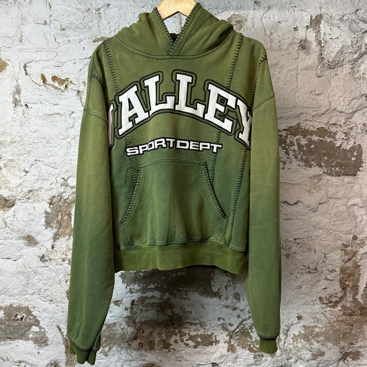 Vale Sports Dept Hoodie Green Sz L