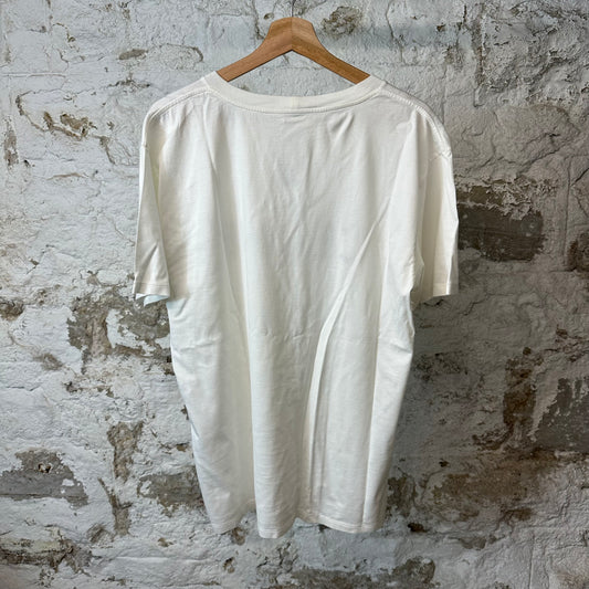 Celine Black Spellout T-shirt White Sz M