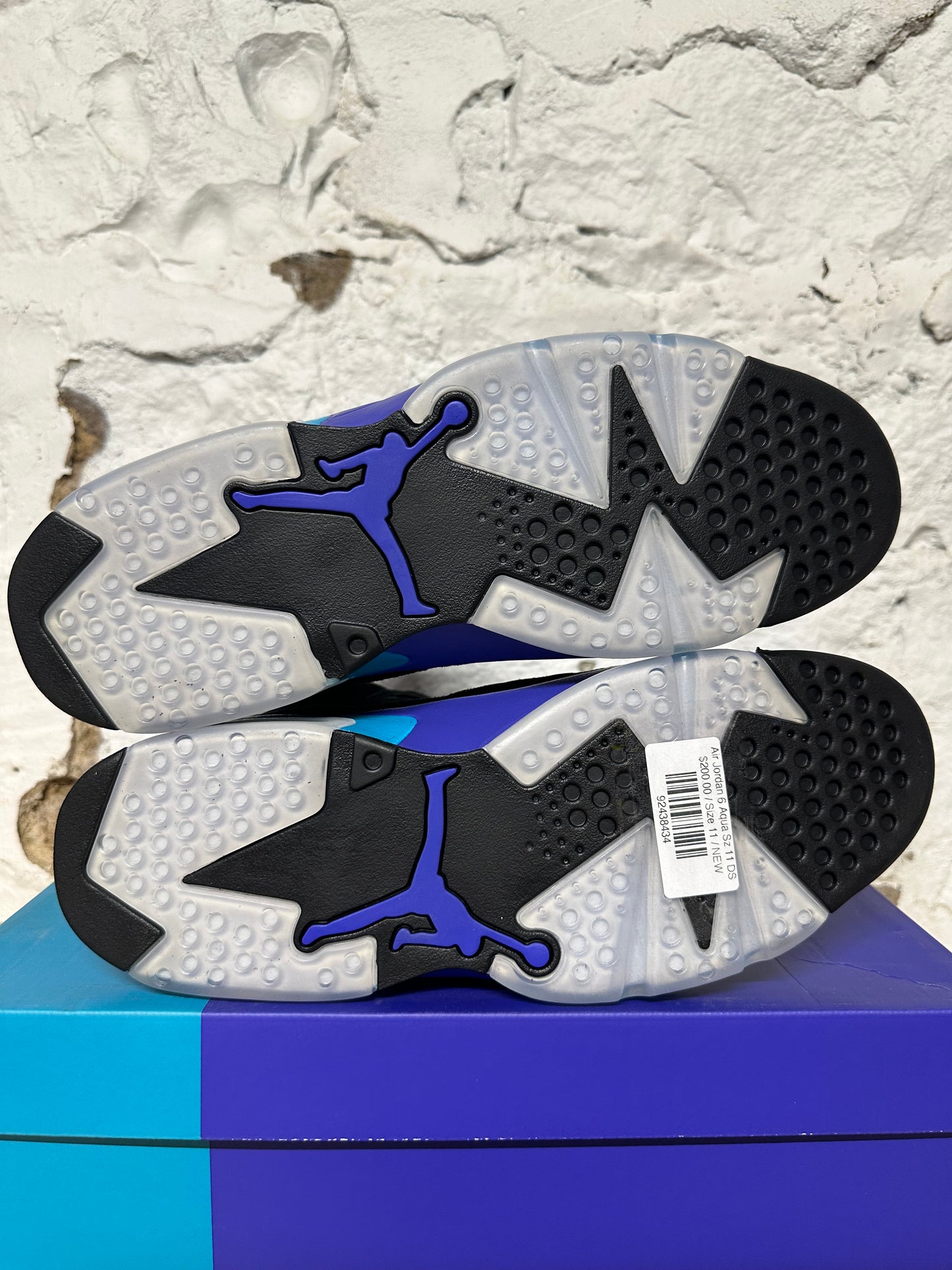 Air Jordan 6 Aqua Sz 11 DS