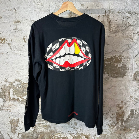 Chrome Hearts Matty Boy Chomper L/S Black Sz L