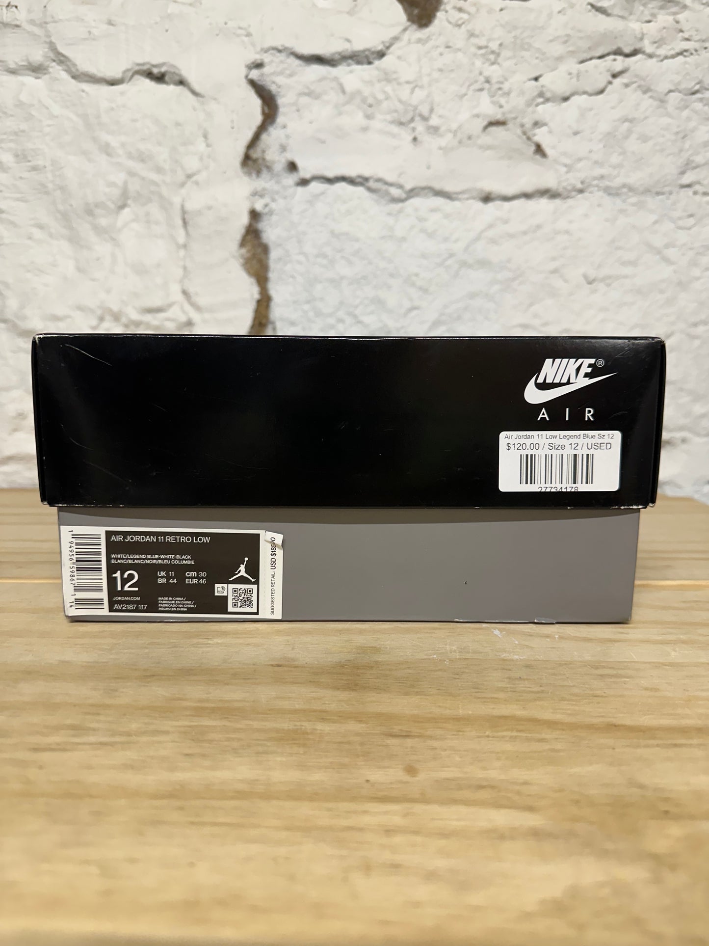 Air Jordan 11 Low Legend Blue Sz 12