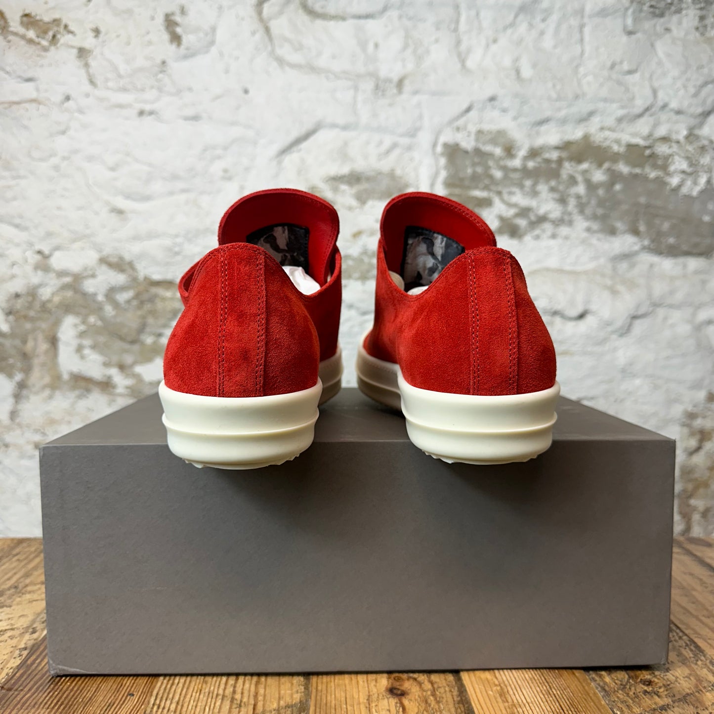 Rick Owens Carnelian Milk Sneaker DS