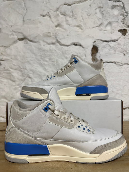 Air Jordan 3 Powder Blue Sz 10