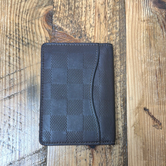 Louis Vuitton Brown Embossed Damier Pocket Organizer