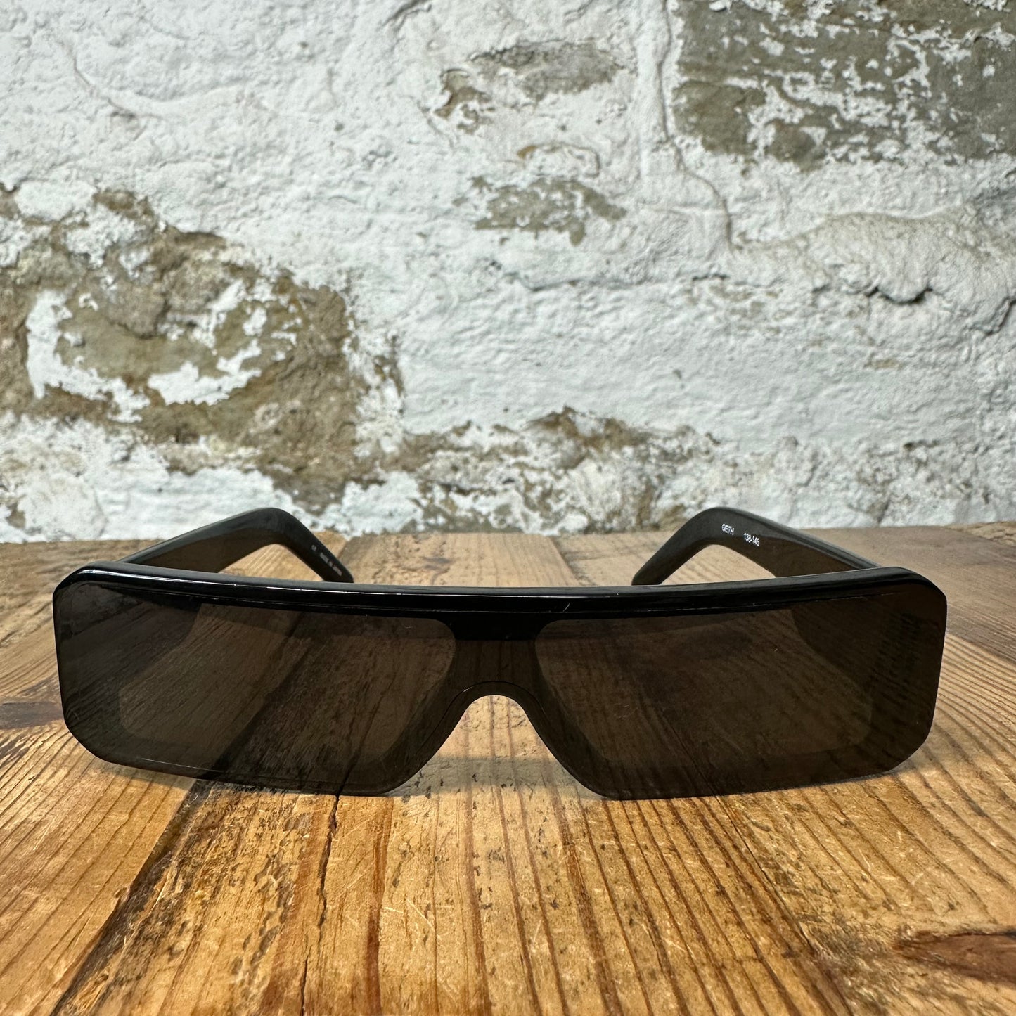 Rick Owens Black Geth Glasses W/ Box