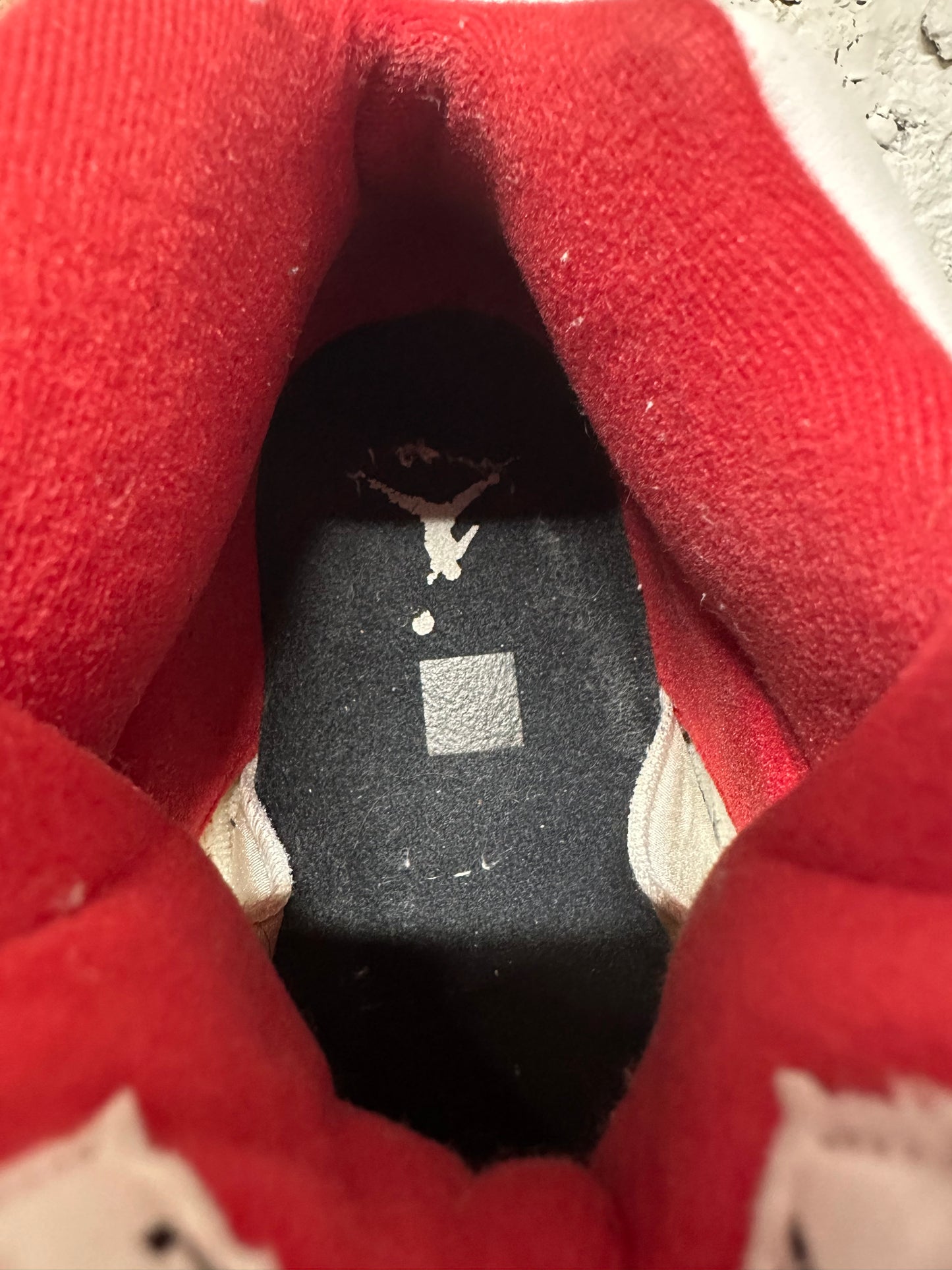 Air Jordan 5 Fire Red Silver Tongue Sz 13