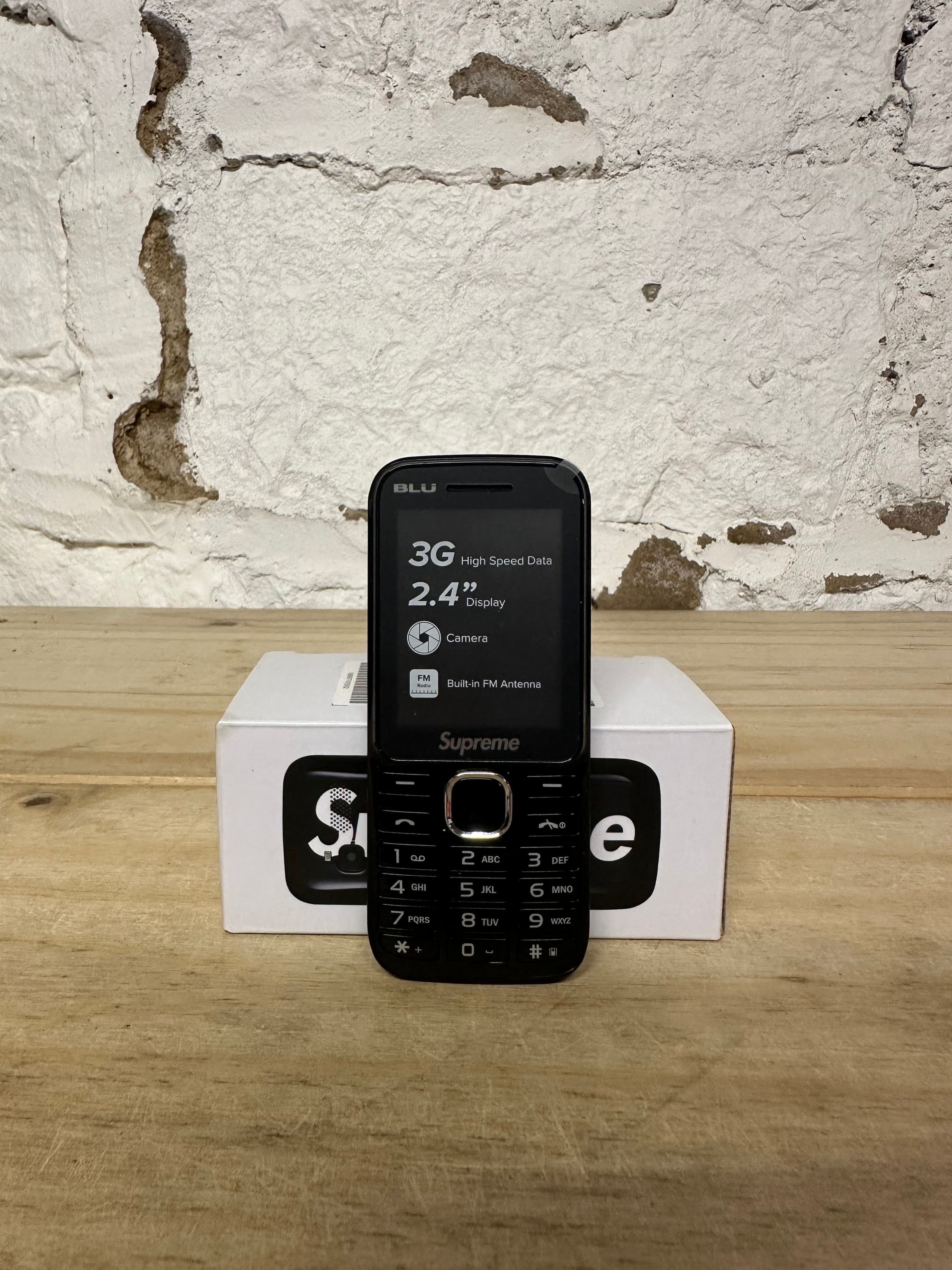 Supreme Blu Burner Phone DS – The Gallery Online