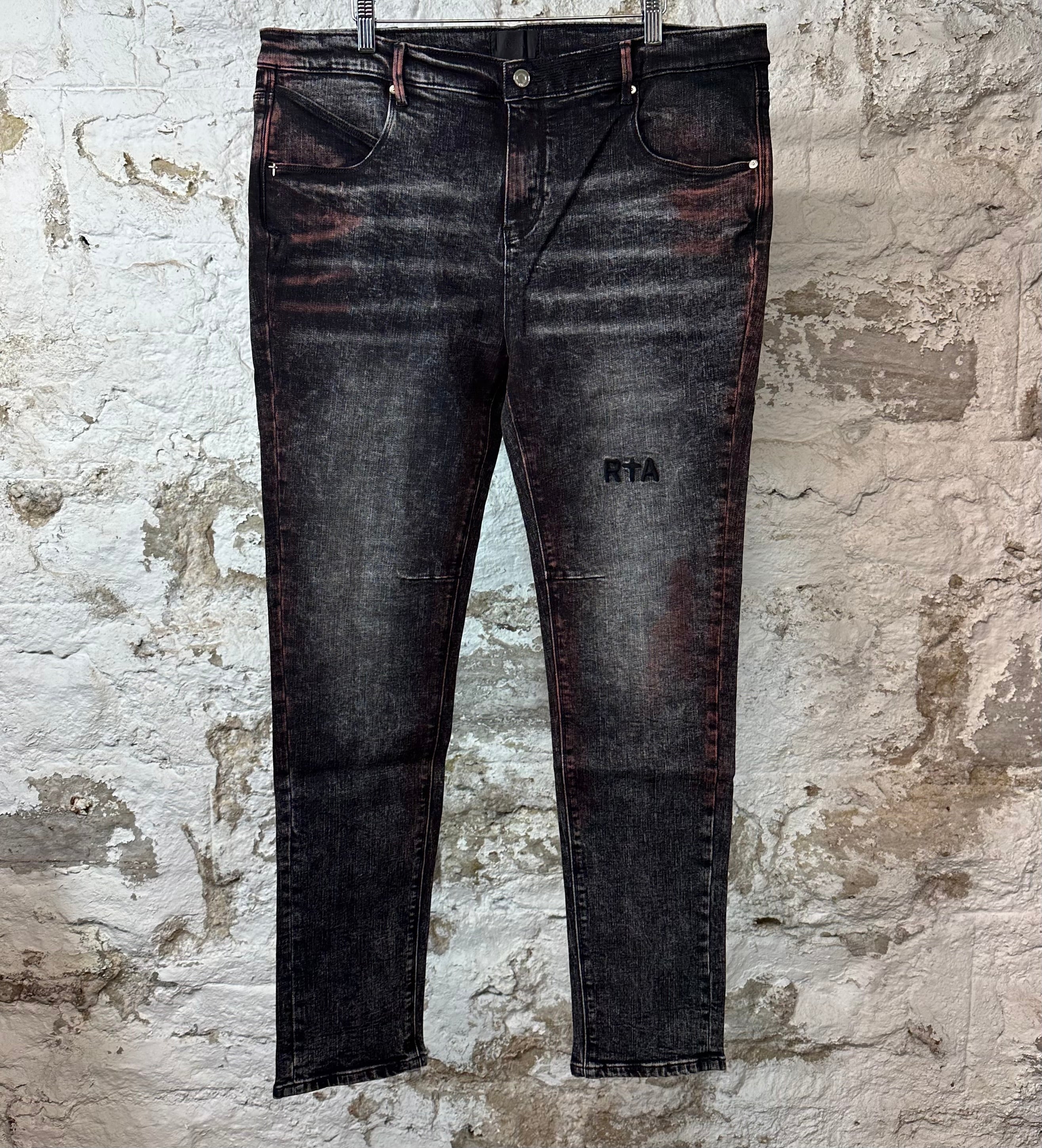 RTA Clayton Acid Skinny Denim Jeans