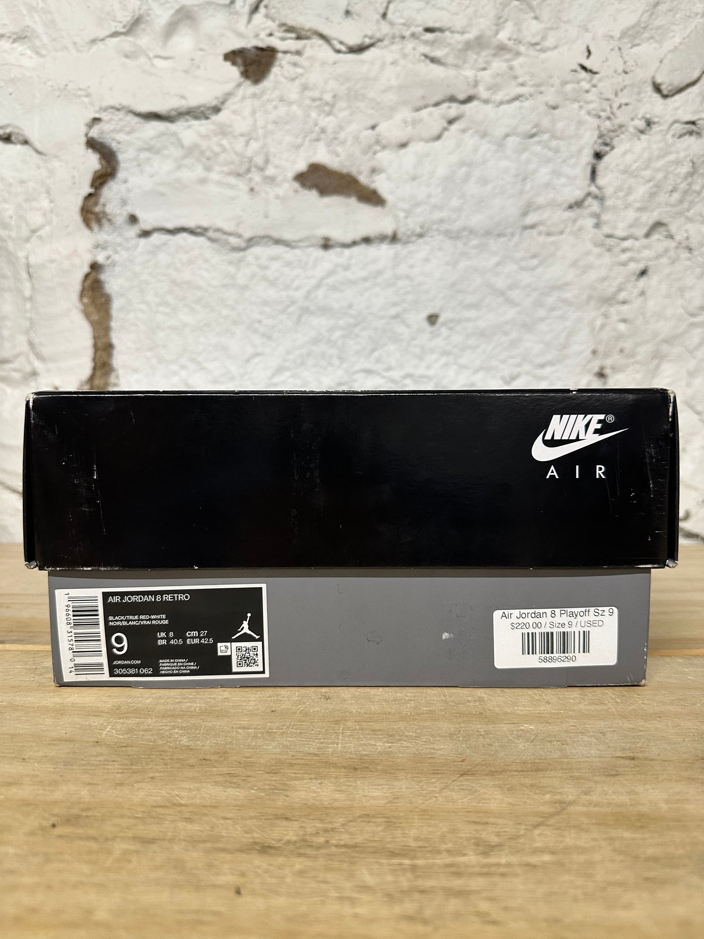 Air Jordan 8 Playoff Sz 9