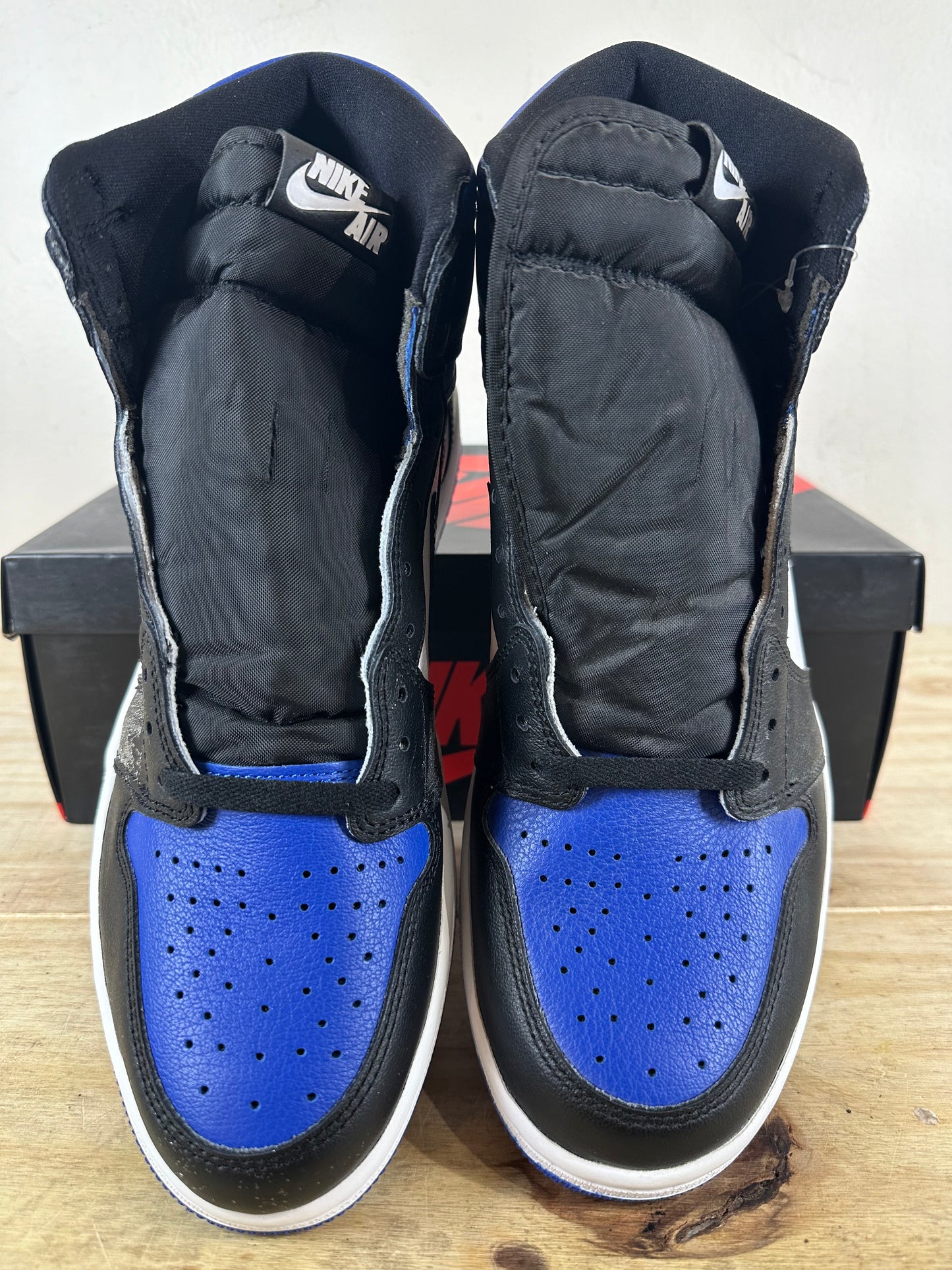 Air Jordan 1 High Royal Toe Sz 11 DS