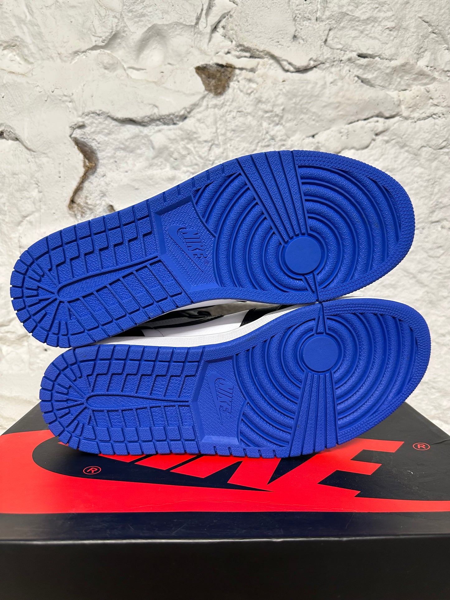 Air Jordan 1 High Royal Toe Sz 10