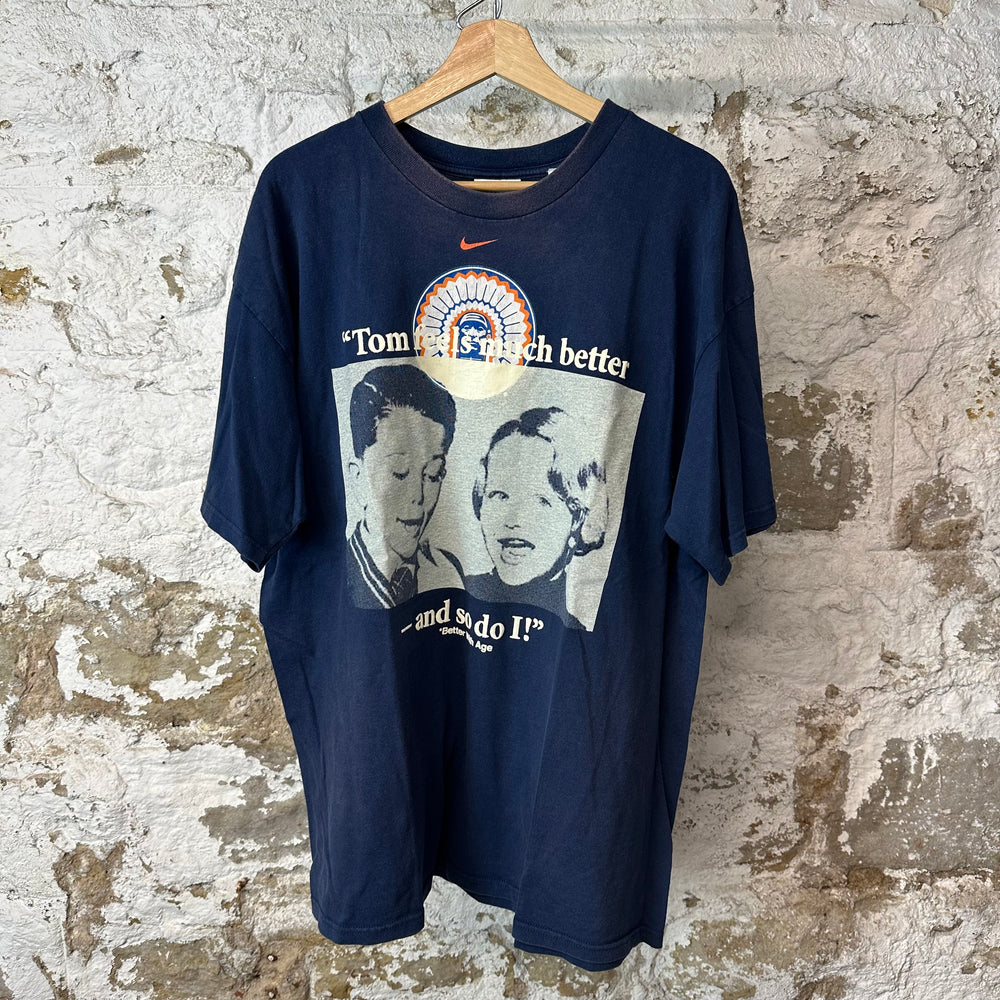 Better With Age Techno Blue T-Shirt Sz XL