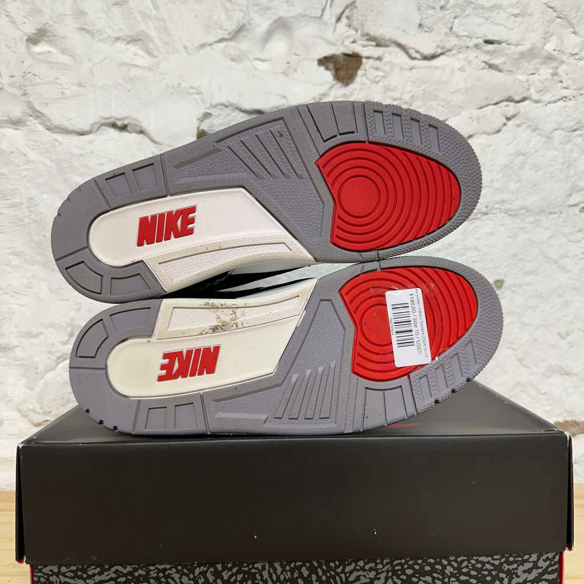 Air Jordan 3 Black Cement (2024) Sz 10