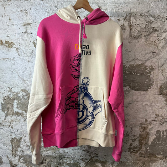 Gallery Dept. Retouche Pink Grey Hoodie Sz S