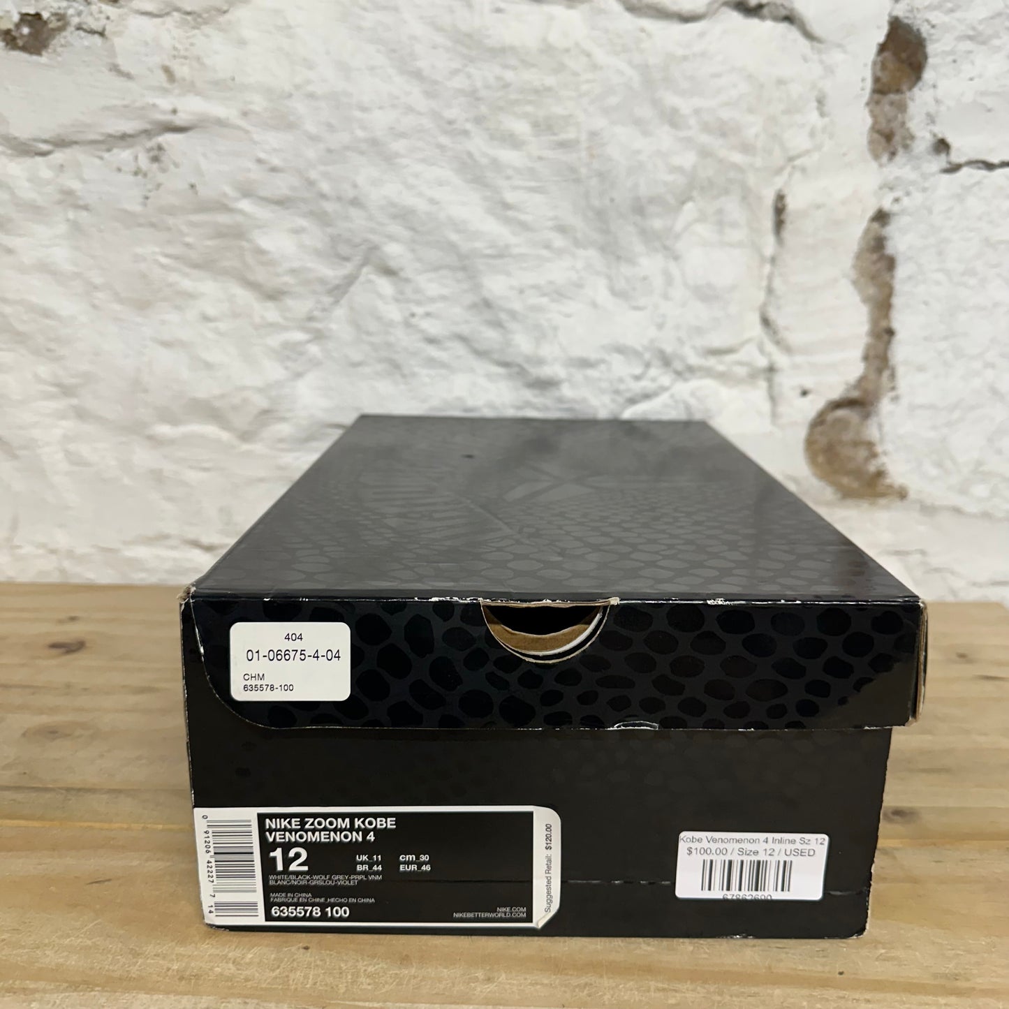 Nike Kobe Venomenon 4 Inline Sz 12