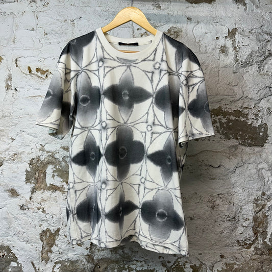 Louis Vuitton Shibori Monogram T-shirt White Sz L