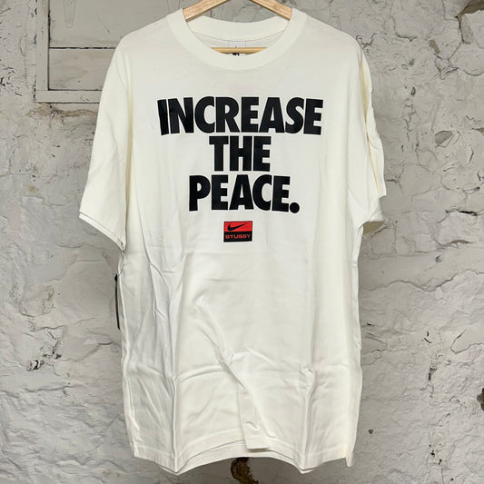 Nike Stussy Increase The Peace T-Shirt Sz L DS