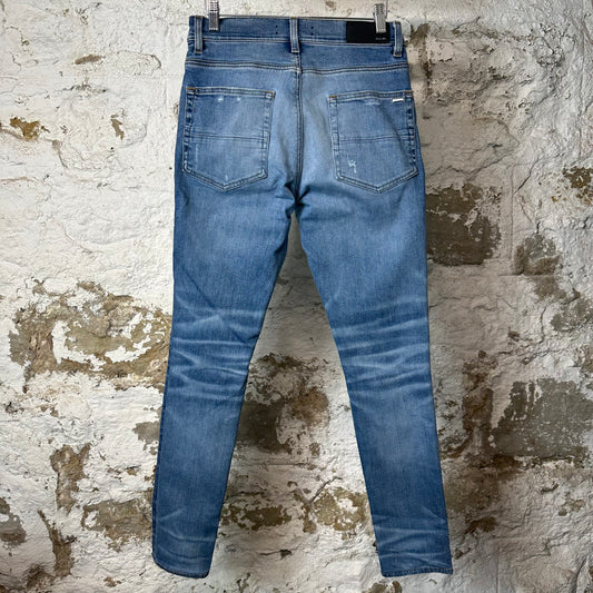 Amiri Plain Dark Blue Denim Jeans Sz 31