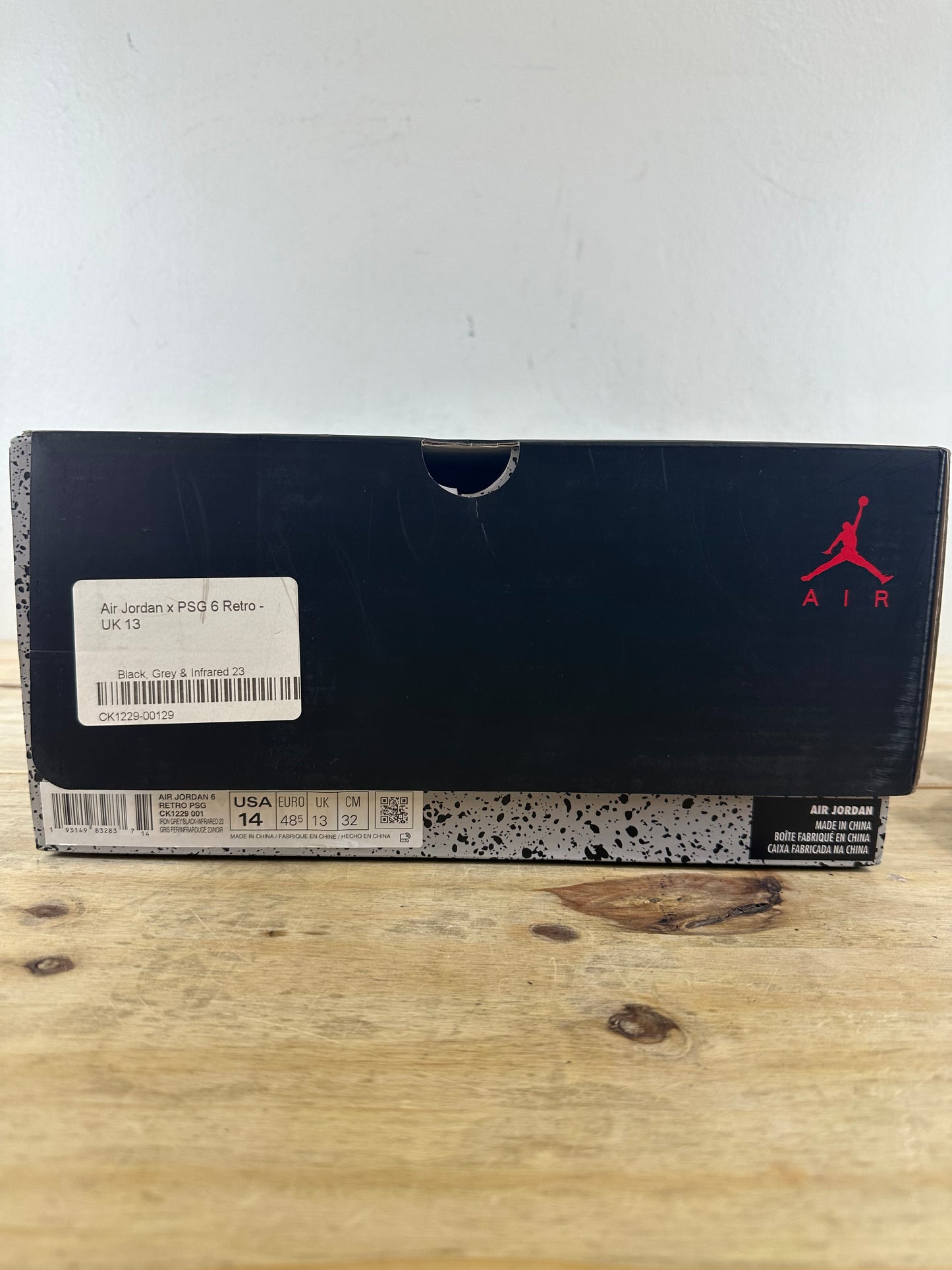 Air Jordan 6 PSG Paris Saint-Germain Sz 14