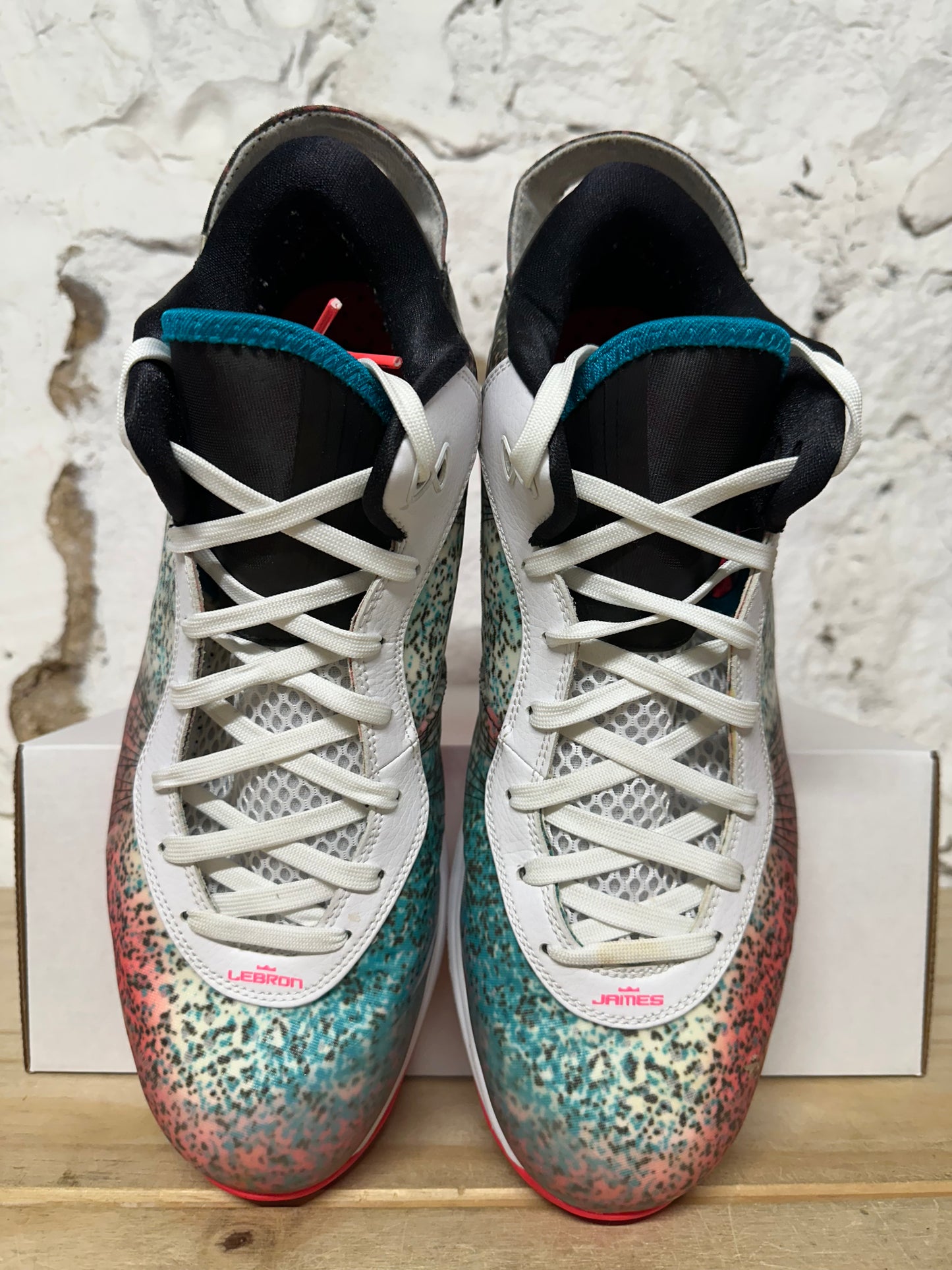 Nike Lebron 8 V2 Miami Night Sz 13