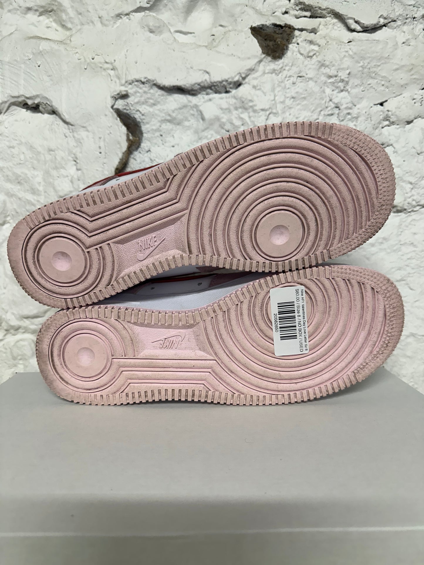 Nike Air Force 1 Low Valentines Day Love Letter Sz 8