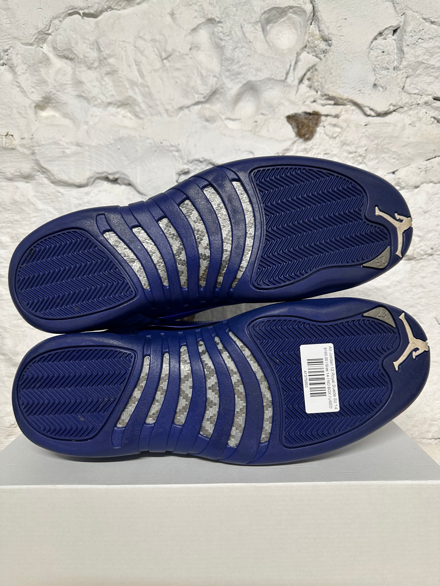 Air Jordan 12 Royal Suede Sz 14