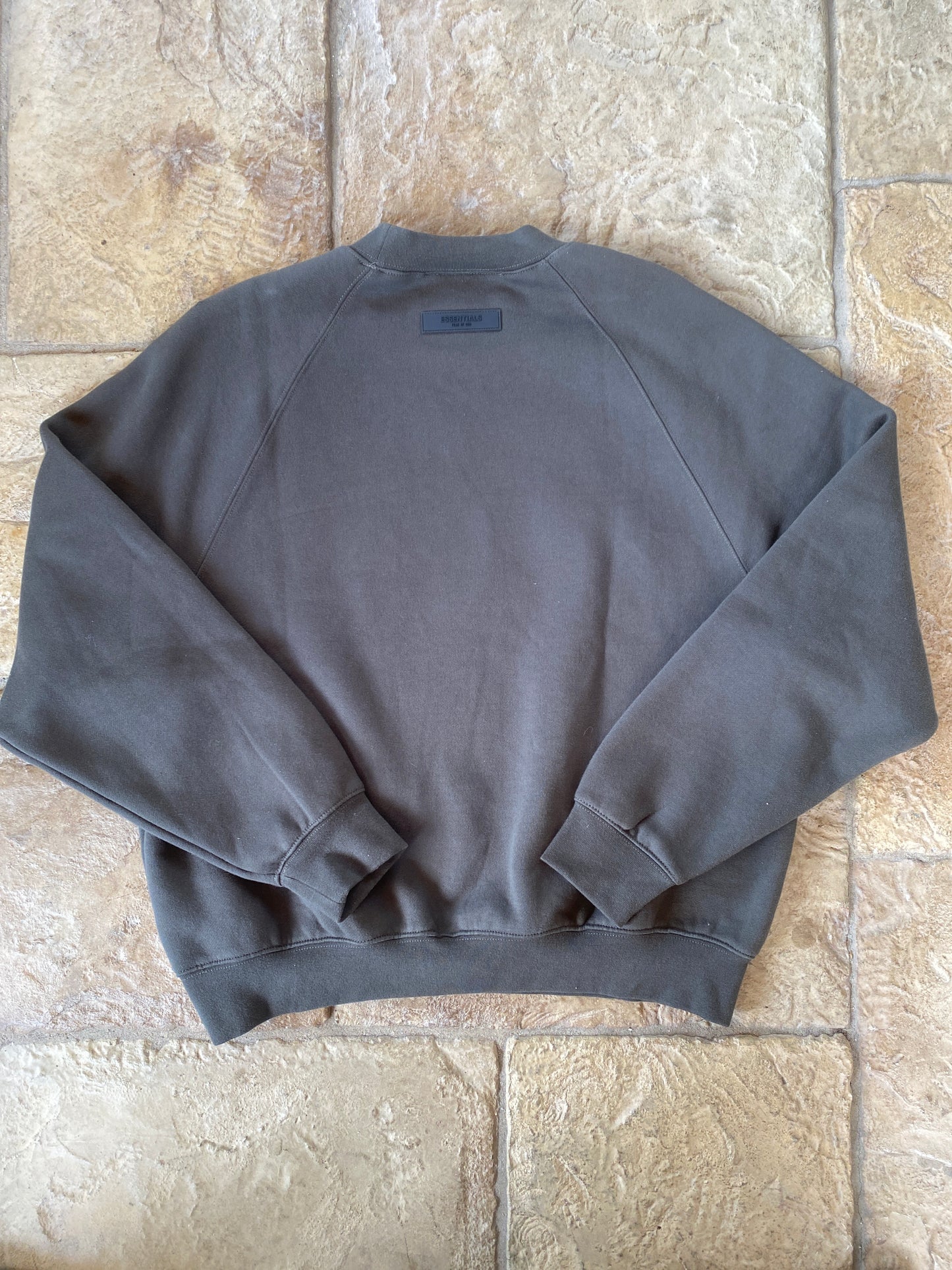 Fear of God Essentials Brown Crewneck Sz S DS