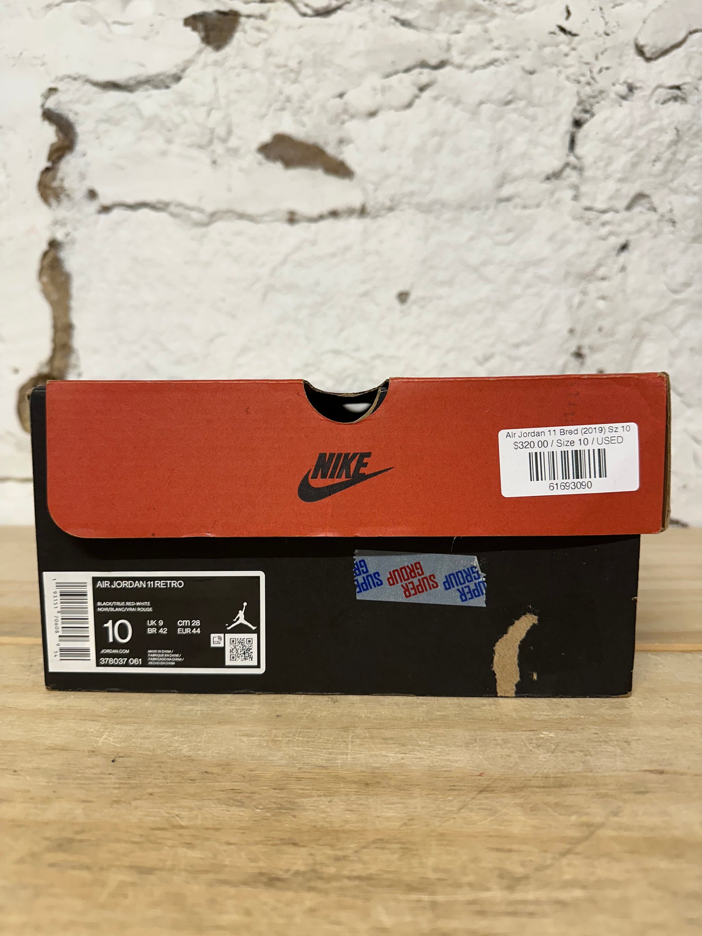 Air Jordan 11 High Bred (2019) Sz 10