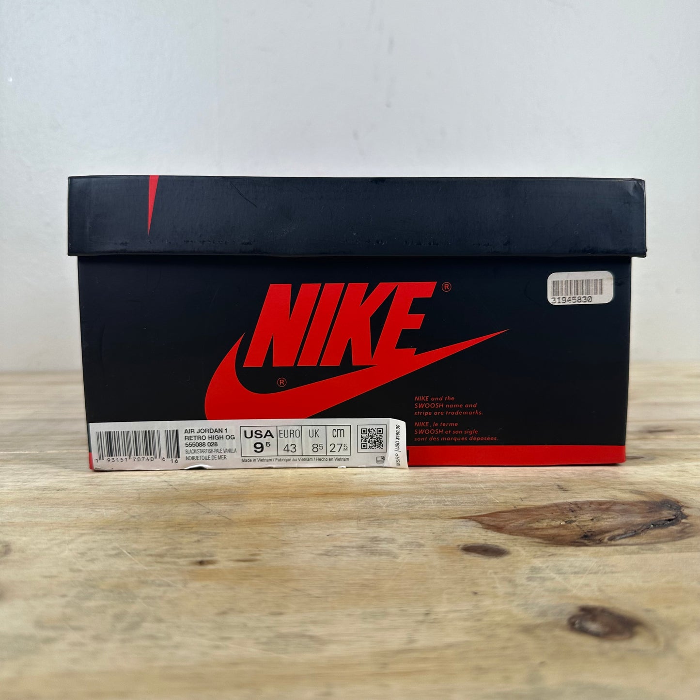 Air Jordan 1 High Shattered Backboard 3.0 Sz 9.5