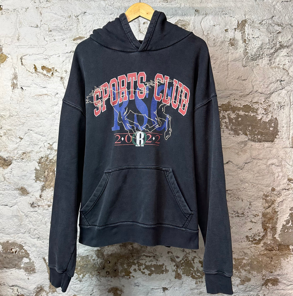 Rhude Sports Division Hoodie Navy Sz L