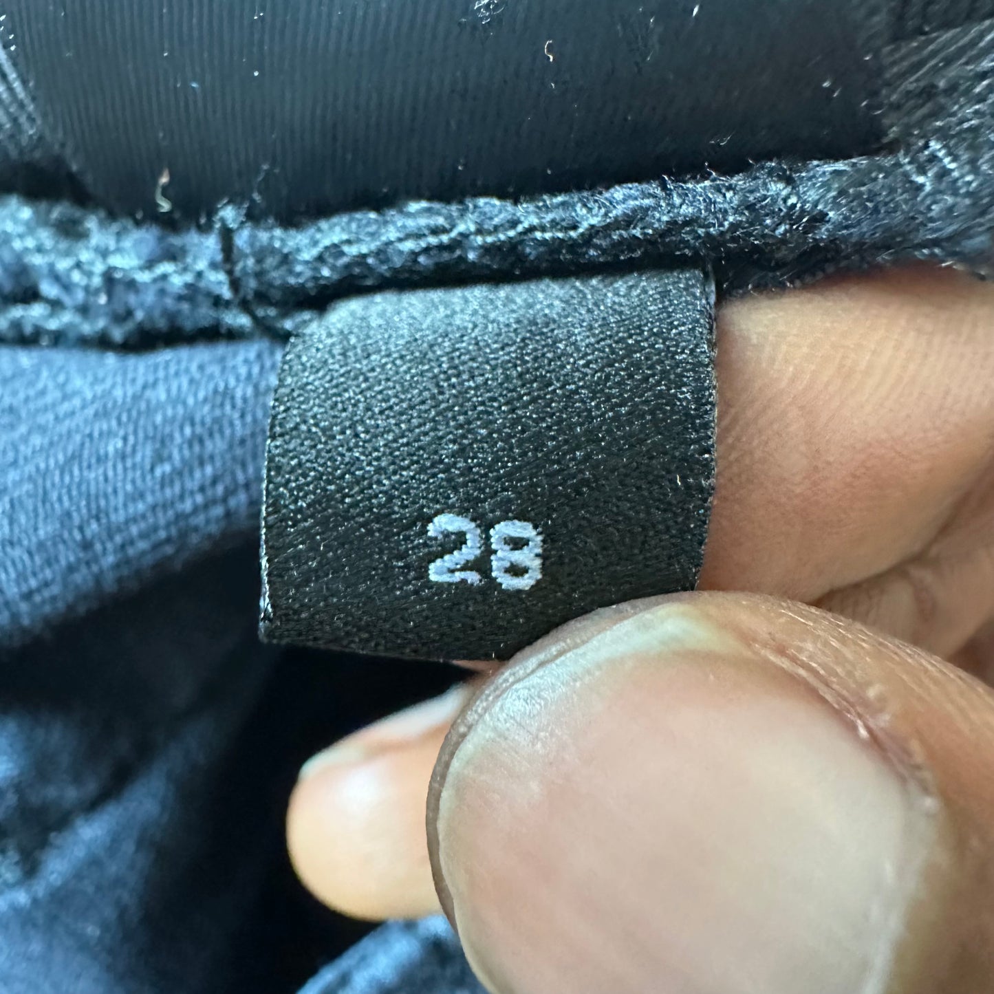 Amiri Plain Faded Black Denim Jeans Sz 28