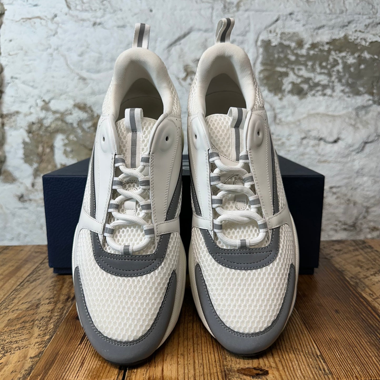 Dior B22 White Grey 3M Sneaker Sz 12 (45)