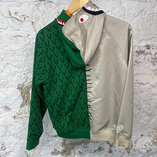 Bape Alligator Shark Hoodie Sz S
