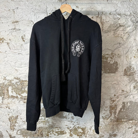 Chrome Hearts USA Flag Hoodie Black Sz S