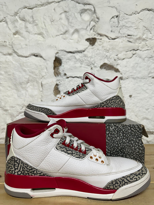Air Jordan 3 Cardinal Sz 10.5