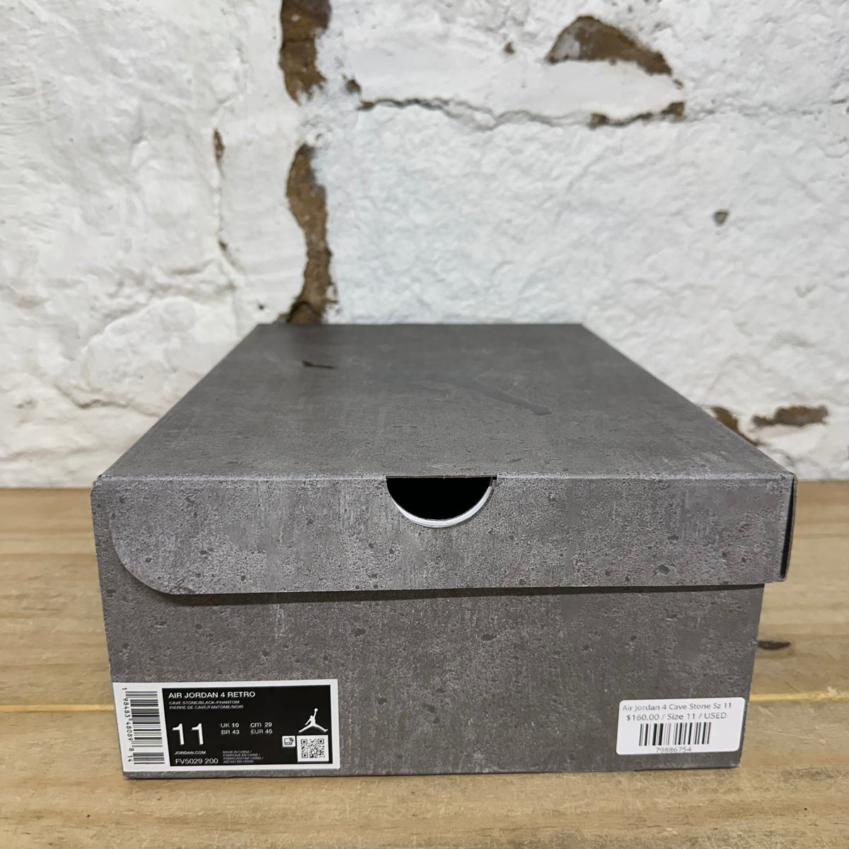 Air Jordan 4 Cave Stone Sz 11