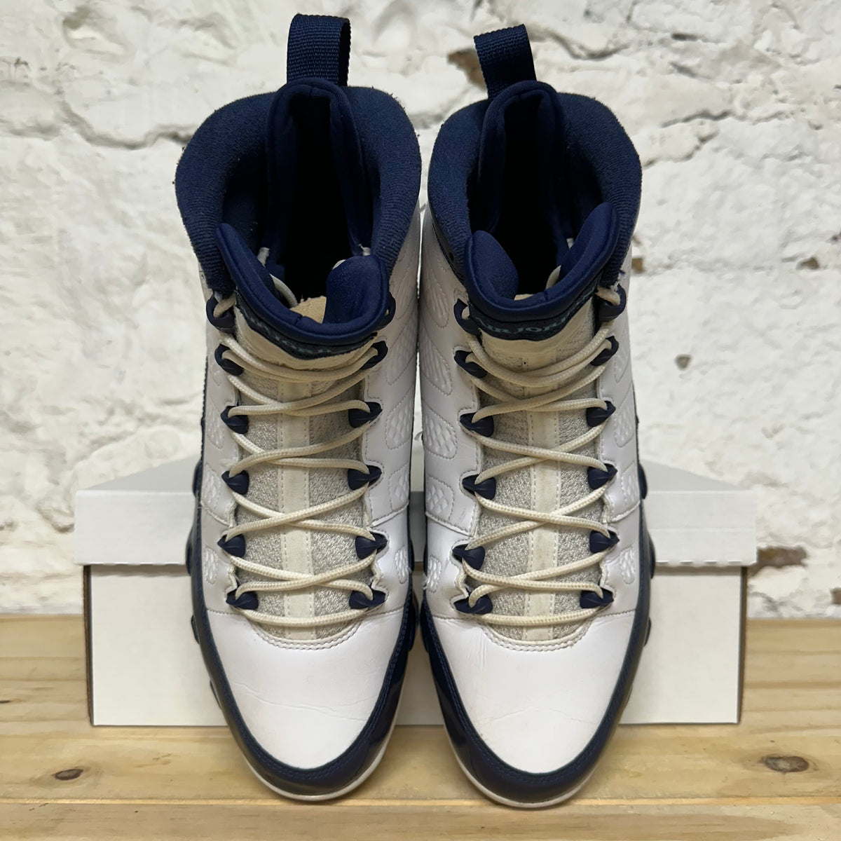 Air Jordan 9 Pearl Blue Sz 11