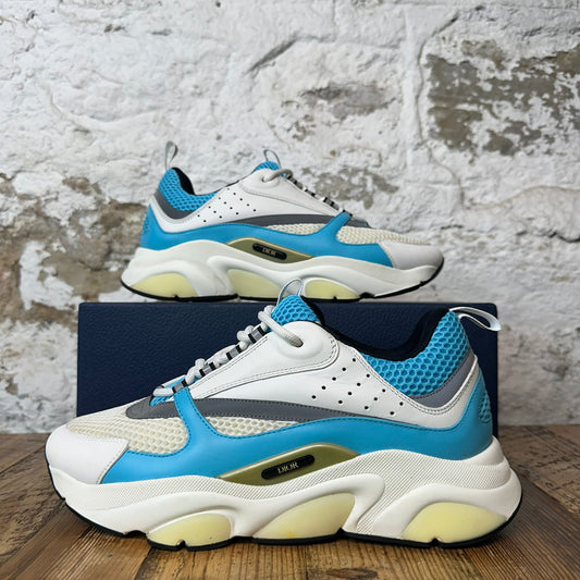 Dior B22 Teal Blue White Gray Sneaker 9 (42)
