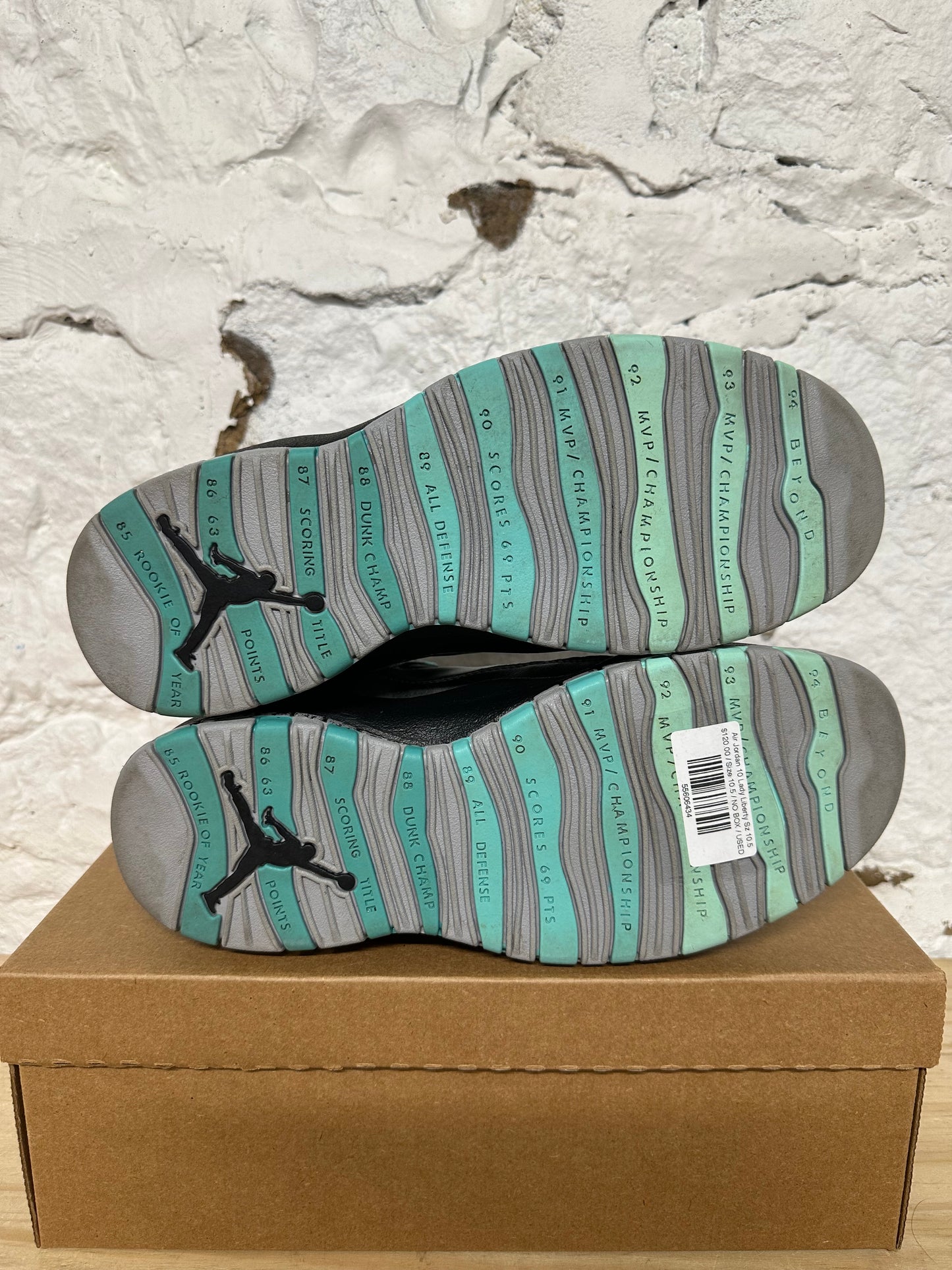 Air Jordan 10 Lady Liberty Sz 10.5