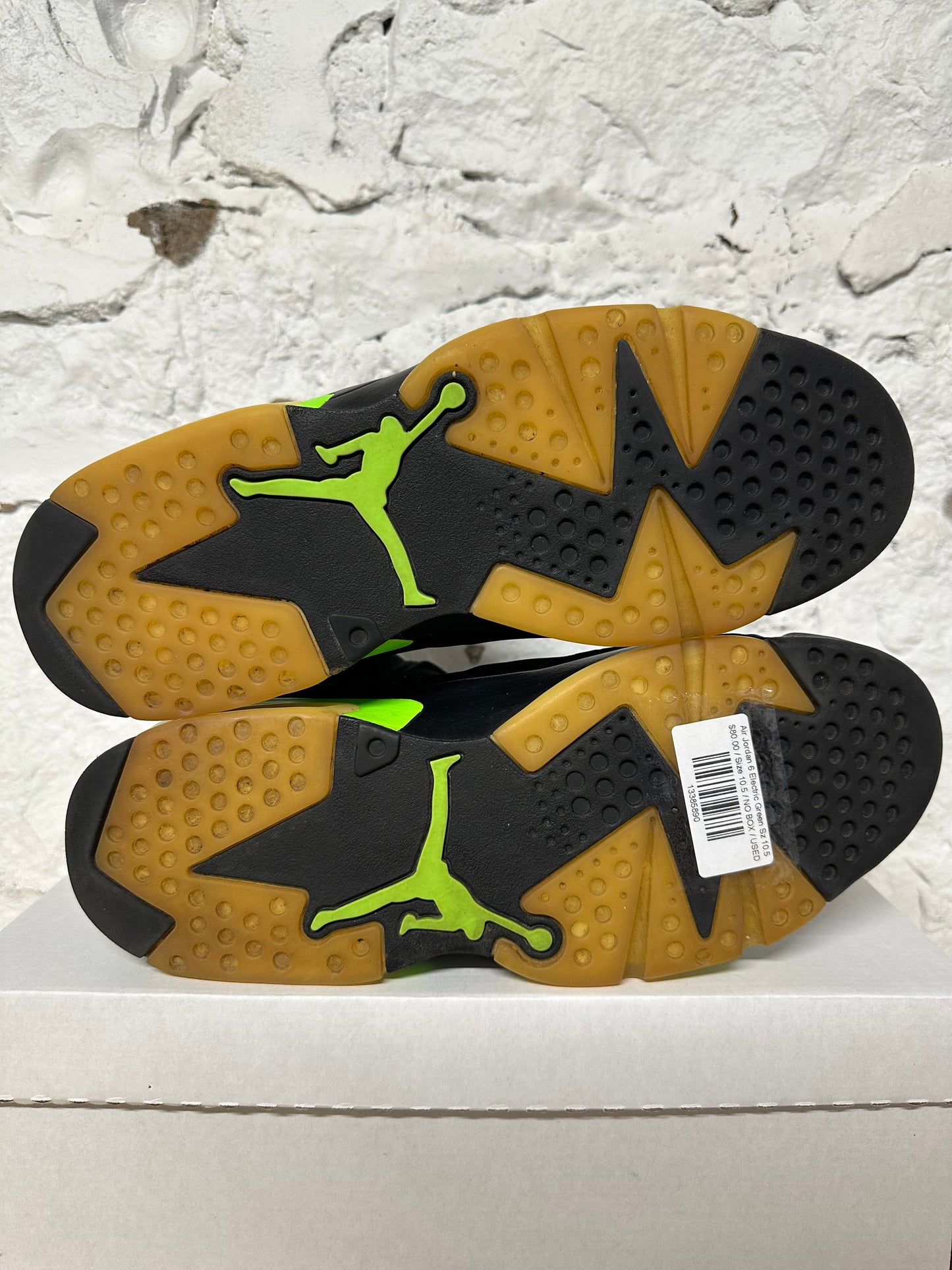 Air Jordan 6 Electric Green Sz 10.5
