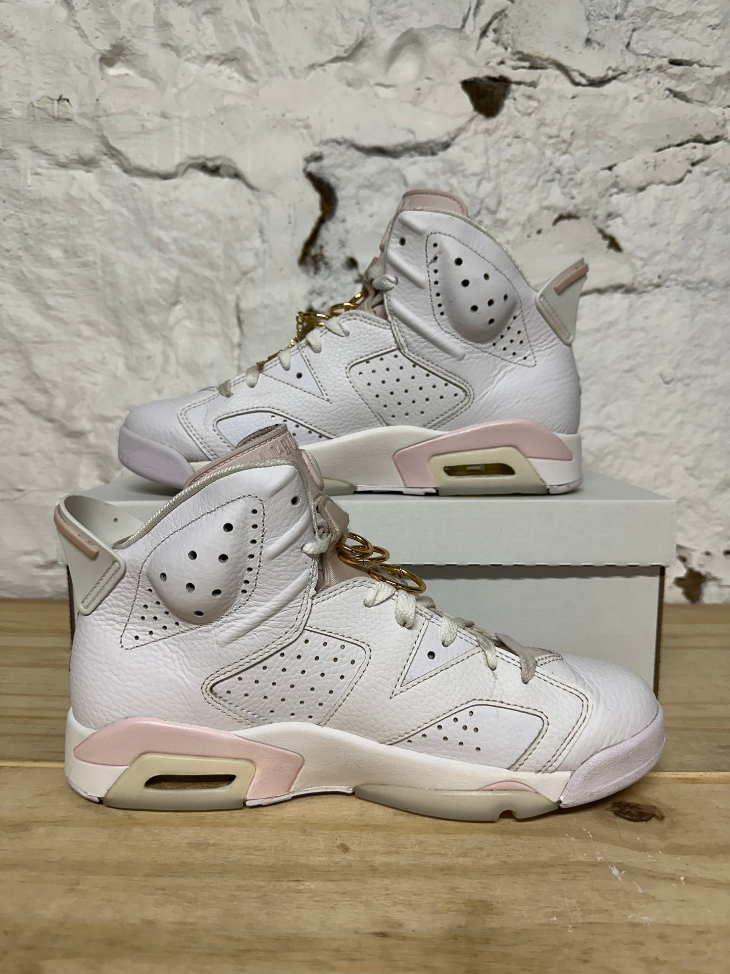 Air Jordan 6 Golden Hoops Sz 8.5 (10W)
