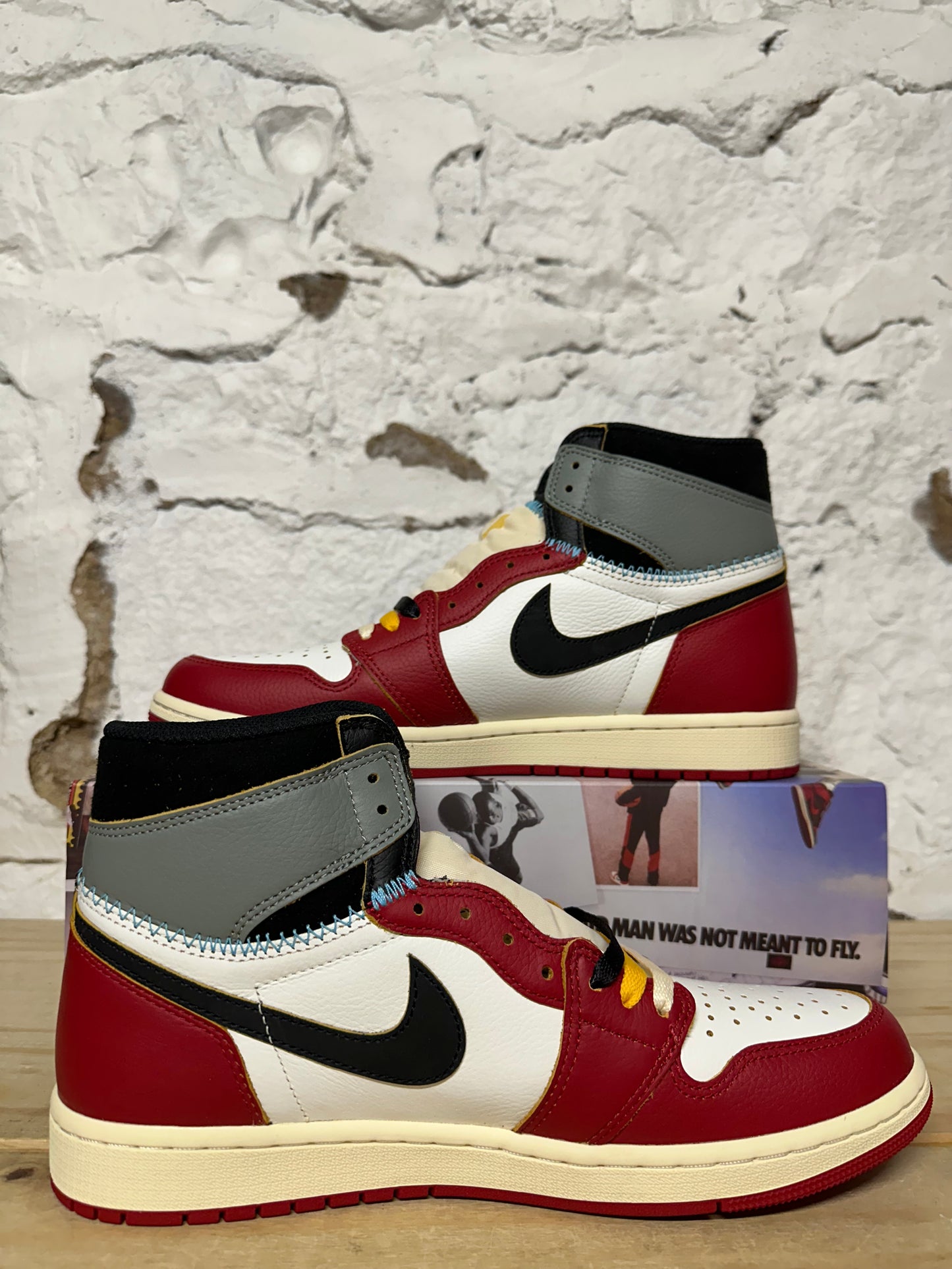 Air Jordan 1 High Union Chicago Shadow Sz 10.5 DS