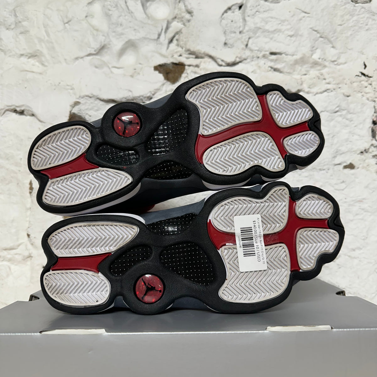 Air Jordan 13 Gym Red Flint Grey Sz 10