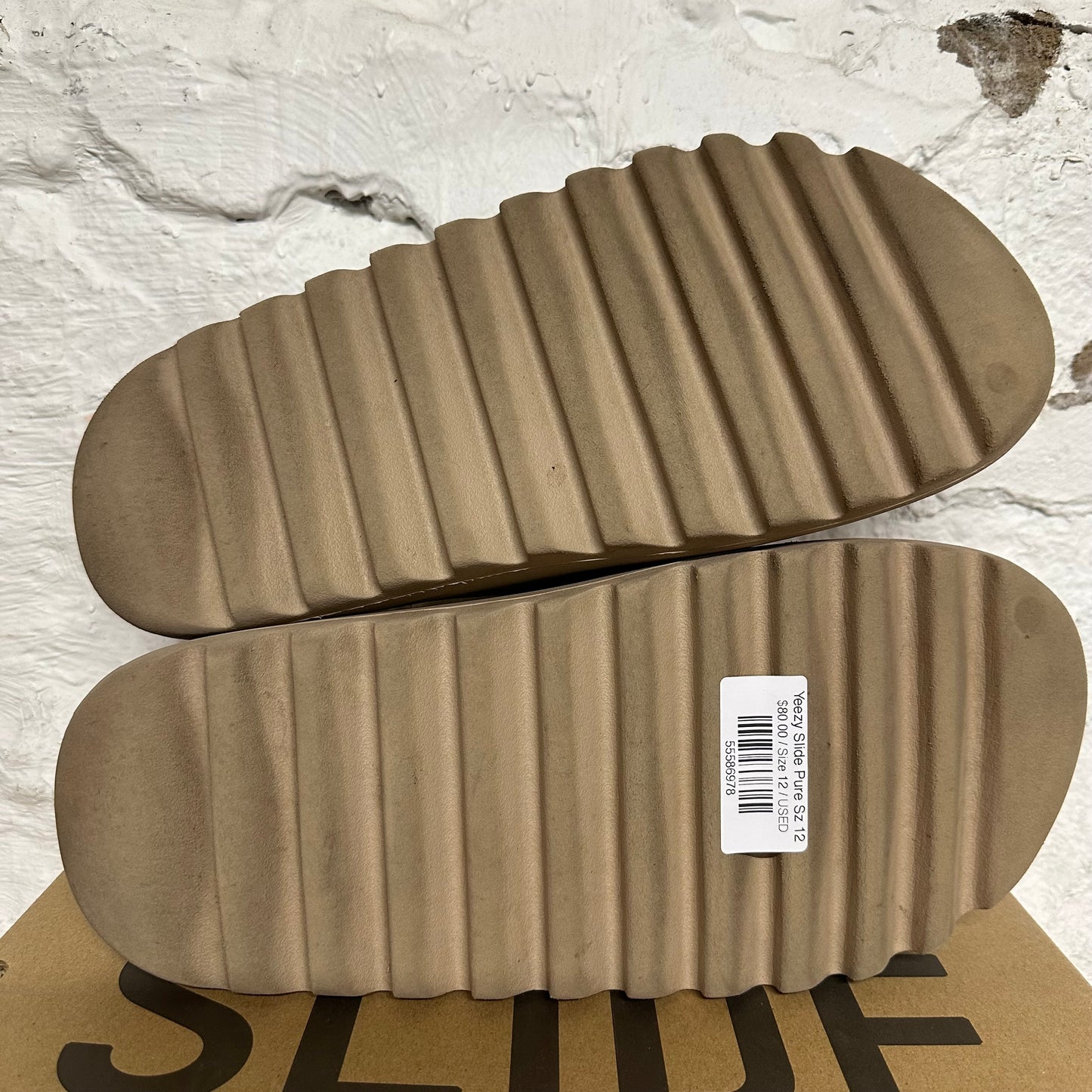 Yeezy Slide Pure Sz 12