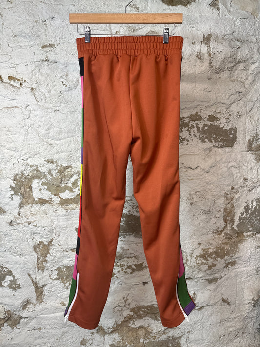 Palm Angels Missoni Burnt Orange Track Pants Sz XS