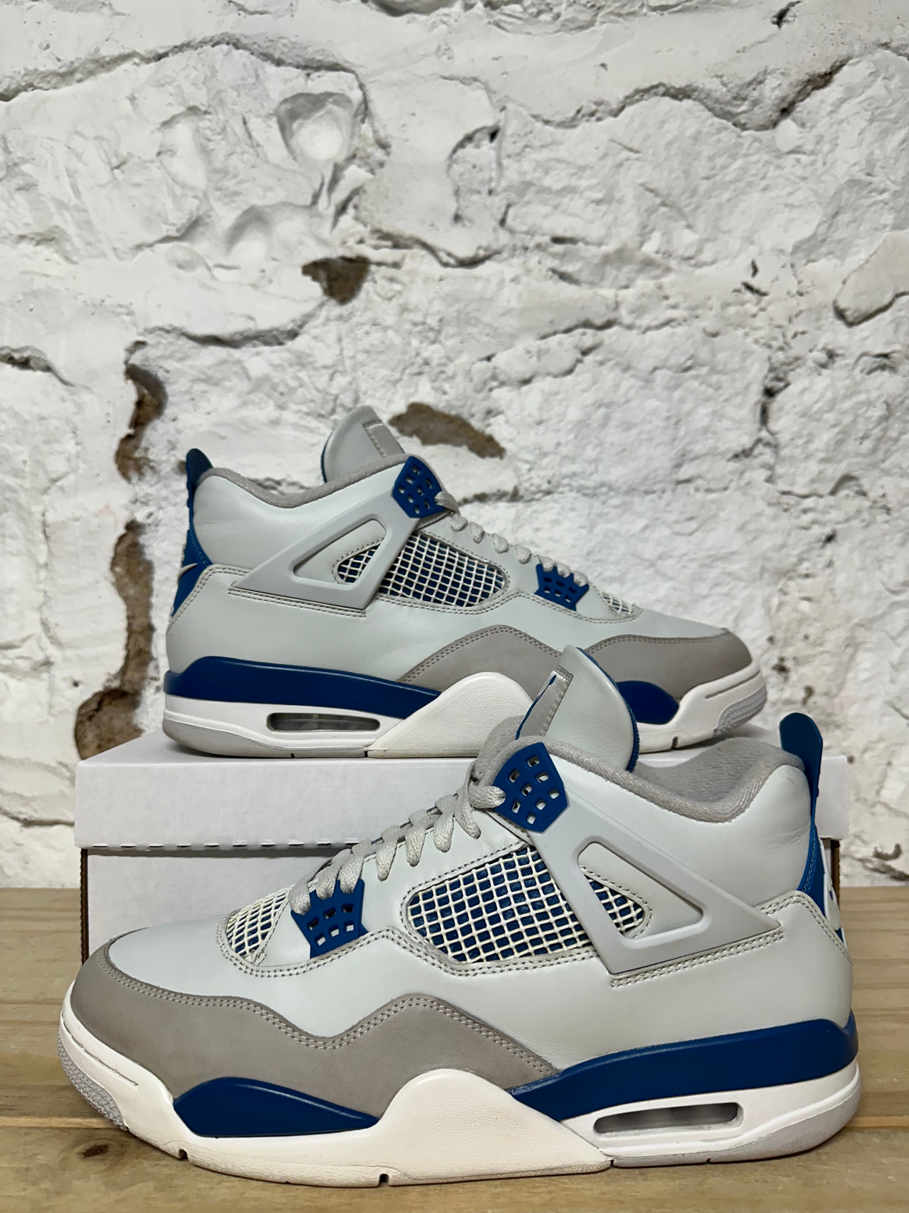 Air Jordan 4 Retro Military Blue Sz 12