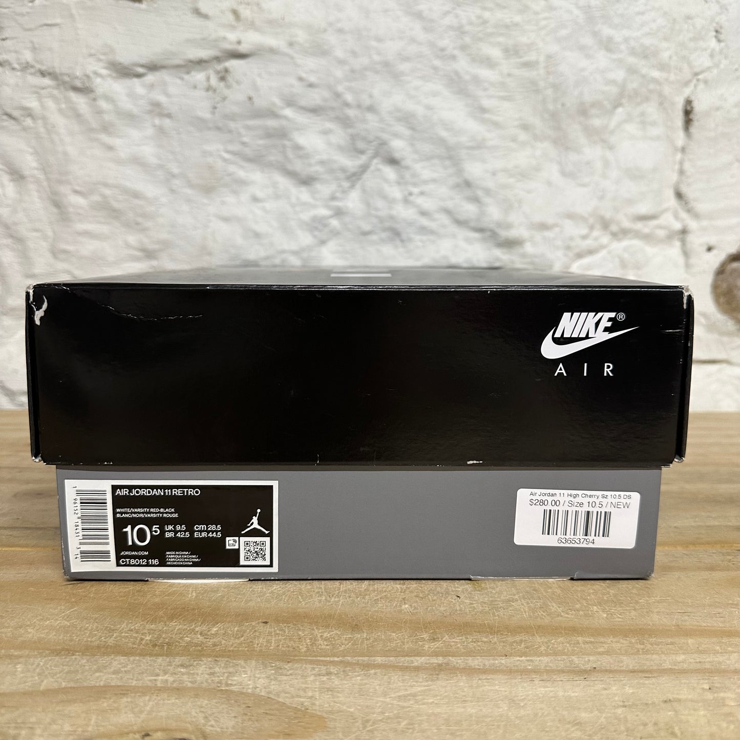 Air Jordan 11 High Cherry Sz 10.5 DS