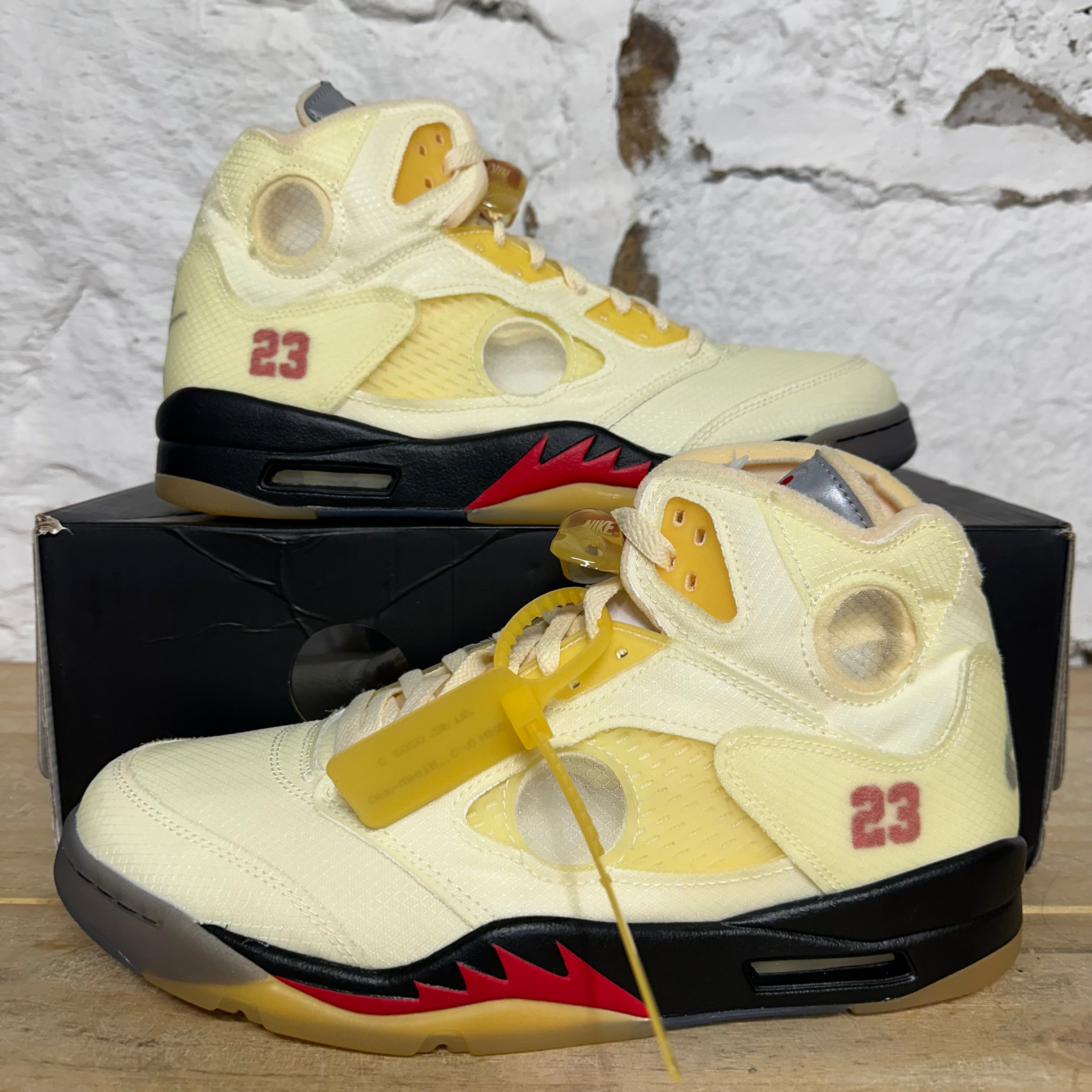 Air Jordan 5 Off-White Sail Sz 11 DS
